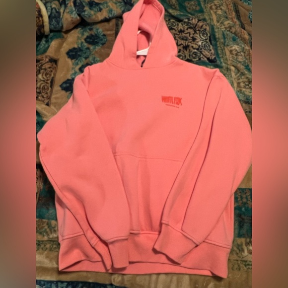 White Fox Boutique Tops - White Fox Boutique Pink Hoodie